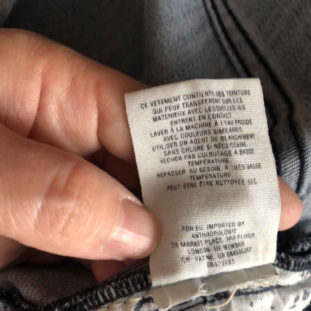 ANTHROPOLOGY Pilcro Script High-Rise Jeans - Picture 14 of 14